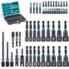 LIBRATON 54PCS Magnetic Nut Driver Set, Impact Drill Driver Bit