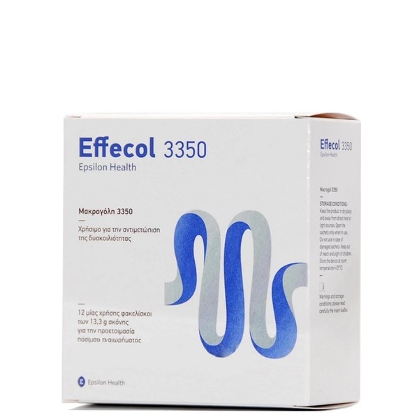 Epsilon Health Effecol 3350 12 Disposable Sachets of 13,3gr Powder