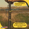 BAITFUEL T-Mac Durable Straight Tail Worm Infused with Supercharged X55