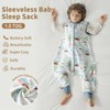 usbettas Toddler Sleep Sack with Feet 6-12 Months, 1.0 TOG