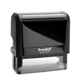 Trodat 4912: 1" x 2-3/4" Custom Self-Inking Stamp