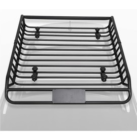 Roof Rack Basket, 50"x38" Heavy Duty Steel Universal Rooftop Cargo Carrier Basket, 165 LBS Load Capacity Car Roof Basket for SUV Truck Cars