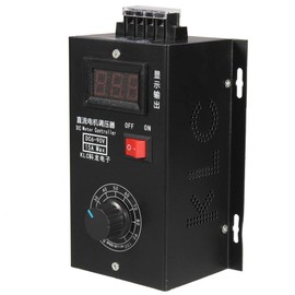 Brush Motor Speed Controller, DC 6V-90V PWM Electric Motor Controller Speed Regulator, 15A Max Current