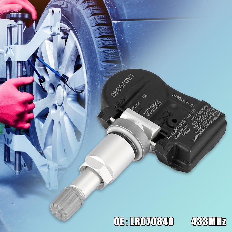 X AUTOHAUX Tyre Pressure Monitoring System Sensor TPMS Sensor 433MHz