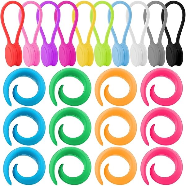 22 Pcs Fabric Huggers and Magnetic Fabric Clips for Cross