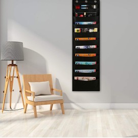 MaoXinTek Aufbewahrungsfach Diagramm Wand aufhängen Datei Ordner Tasche Diagramm Cascading Organizer für Büro, Schule oder Zuhause 20 Pockets