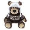DolliBu Plush Grizzly Bear Stuffed Animal - Soft Plush Huggable