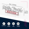 We The People Car Emblem 2Pack, Premium 3D Metal Vehicle