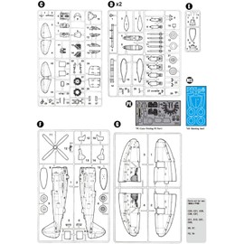 Wolf Pack Design 1/48 US Army Air Force P-47D Thunderbolt Mediterranean Battles Premium Edition Kit Plastic Model WOLWP14812