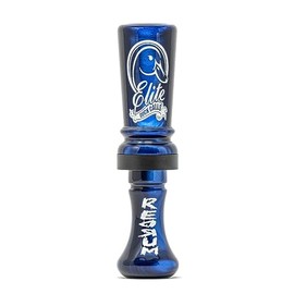 Elite Duck Calls - Murder 2.0 Single Reed Acrylic Duck Call (Blue Pearl)