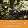 Bushpeak Camping Pots for Gas Cookers Camp Chef Camping Pot