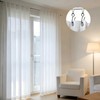 CNglam Metal Curtain Track Hooks S Shaped Drape Wire Hooks