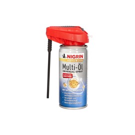 NIGRIN Advanced Multi-Öl, Multifunktionsöl, herausragende Schmierwirkung und Kriecheigenschaft, Verschleiß- und Korrosionsschutz, reinigt Kuststoff und Metall, 100 ml