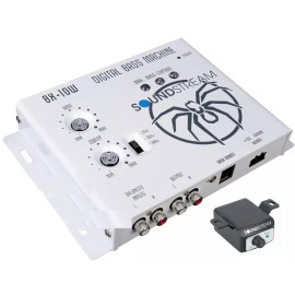 SoundStream BX-10W BX-10 Digital Bass Processor with Remote + 1.5 FEET RCA CABLE