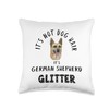 It's Not Dog Hair It's GERMAN SHEPHERD Glitter Funny Quote