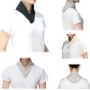 Dark Gray Neck Supporter with Cairo Pocket, Cold Protection, Neck