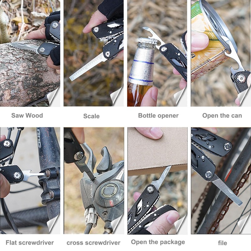 Gift for Men，Multi Tool, 24 in 1 Multitool Pliers with