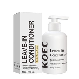 Leave-In Hair Conditioner,Hydrates and Nourishes Hair,Daily Leave-In Conditioner,Instant Frizz Control, From Frizzy to Perfect Curls in Minutes for All Hair Styles (3.53 oz Pack of 1)