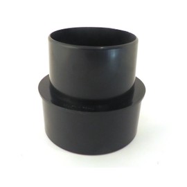 5 to 4 Inches Duct Reducer ABS Plastic with 4 Inch OD and 5 Ich OD Openings Dust Collector Systems 73472