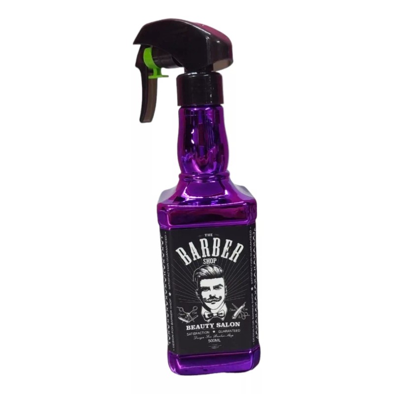Barber Shop Atomizadores Metalicos Diseños Increibles 500ml Barber