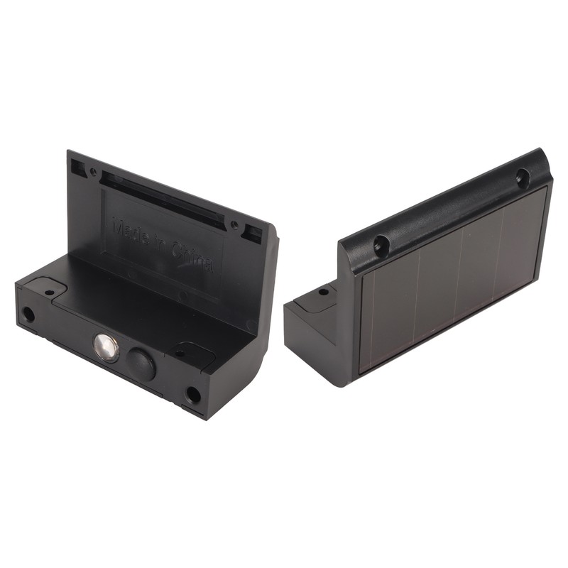 Solar Wall Light Warm Light IP67 Waterproof Multifunctional Eco Friendly