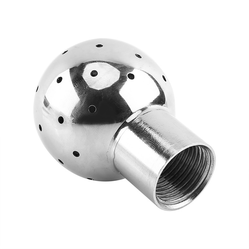 1pc G1/2 Thread Female Stainless Steel Sanitary Spray Ball Tank