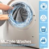 Puomue Grey Salon Towels, Super Soft and Absorbent Microfiber Hair