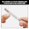 4-Piece Nail File with 4 Piece Storage Box, Nail Polishing