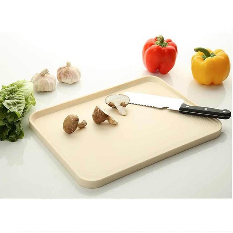 Topyond Cutting Board, Anti-Skid PP Plastic Chopping Board, Double-Sided Design