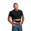 Tuck-Away PD Dialysis Belt by Stickman (Black, Medium)