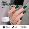 GAOY Green Gel Nail Polish, 16ml Soak Off Gel Polish,