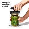 OXO Good Grips Twisting Jar Opener with Basepad, Black, One