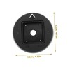 TEHAUX Clock Replacement Back Cover Plastic Accessory for DIY Wall