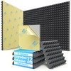 12 Pack Pyramid Sound Proof Foam Panels for Walls with