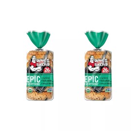 Dave’s Killer Bread Organic Epic Everything Bagels(2 Packs-10 Units x Pack)