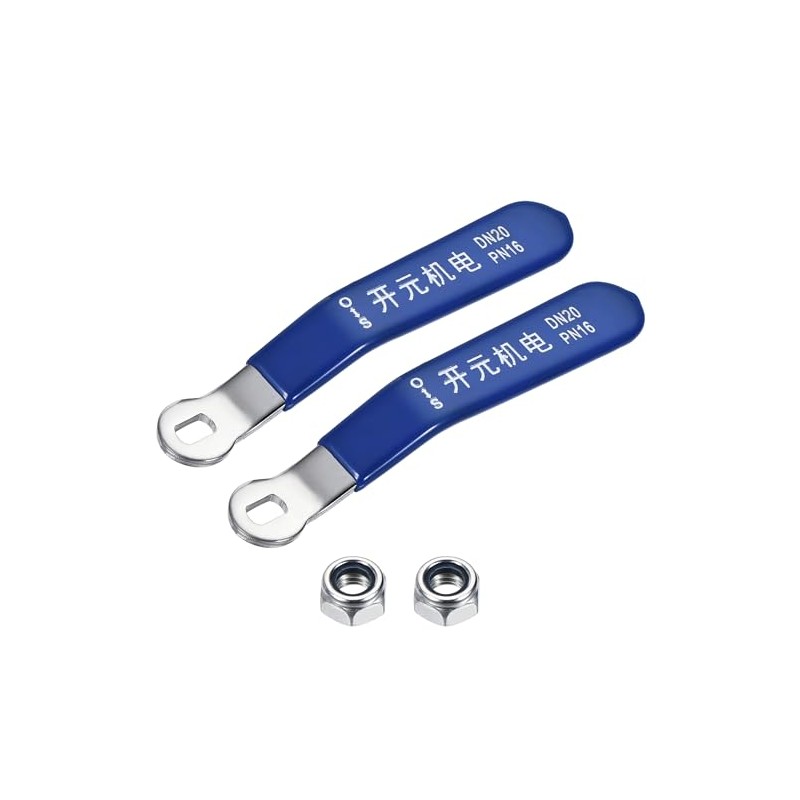 YOKIVE 2 Pcs Lever Handle, Iron Chrome Plated Replacements Quarter