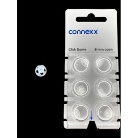 Connexx Accessories Siemens / Rexton Click Domes (6 domes) NEW Blister Pack (8mm Open)