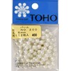 TOHO 丸型パール 外径約6mm 白 約112ヶ入り No.200