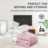 Covlongyu Covlongyu Extra Large Clear Plastic Storage Bags 90x110CM(35.4x43.3inch), 3PCS