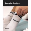 Snocks ® Men's & Women's Tennis Socks (4 x Pairs)