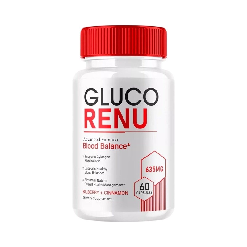 Gluco Renu, Glyco Optimizer Blood Balance GlucoRenu Pills - 60