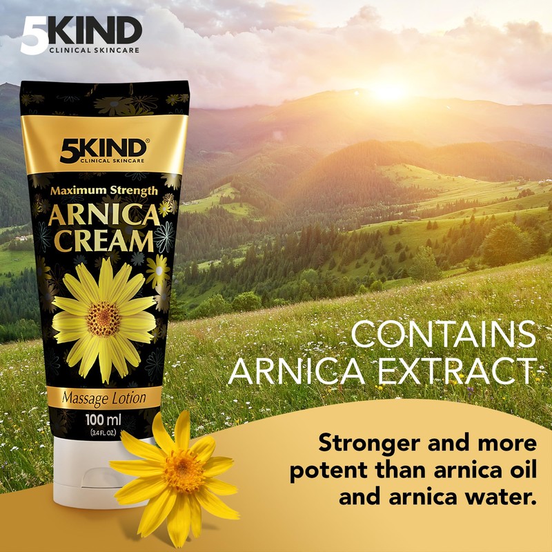 5KIND CLINICAL SKINCARE 5kind Arnica Cream for Bruising and Swelling