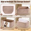 VIRETH HAUS 5-Pack Small Woven Rope Storage Baskets – 2