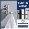 Angle Simple Swivel Hook Polished Chrome, SUS 304 Stainless Steel