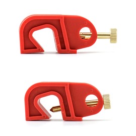 QWORK Circuit Breaker Lockout Device - 20 PCS Set for Universal Lockout of Single and Multi Pole Breakers