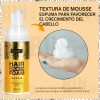 Espuma Con Biotina Crecimiento Barba Cuero Cabelludo Kit 2pz