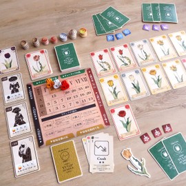 Tulip Bubble Tulip Bubble Japanese Edition | Moaideas Game Design Board Game