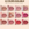 12 Colores Labiales Mate Larga Duracion Pintalabio Regalo