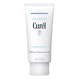 Curl Makeup Cleansing Gel, Waterproof Eye Makeup Remover and Gentle Facial Cleanser for Dry, Sensitive Skin, pH-Balanced and Fragrance-Free Japanese  