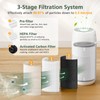AP-T30 AP-PET35 Replacement Filter Compatible with HoMedics TotalClean Air Purifier